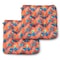 Duck Covers Indoor/Outdoor Seat Cushions, Pool Party Flamingo, PK2 DCPPCH19195-2PK - alternate 1